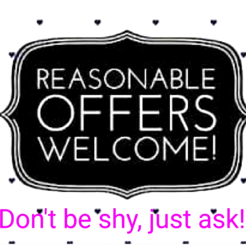 Happy to consider all offers